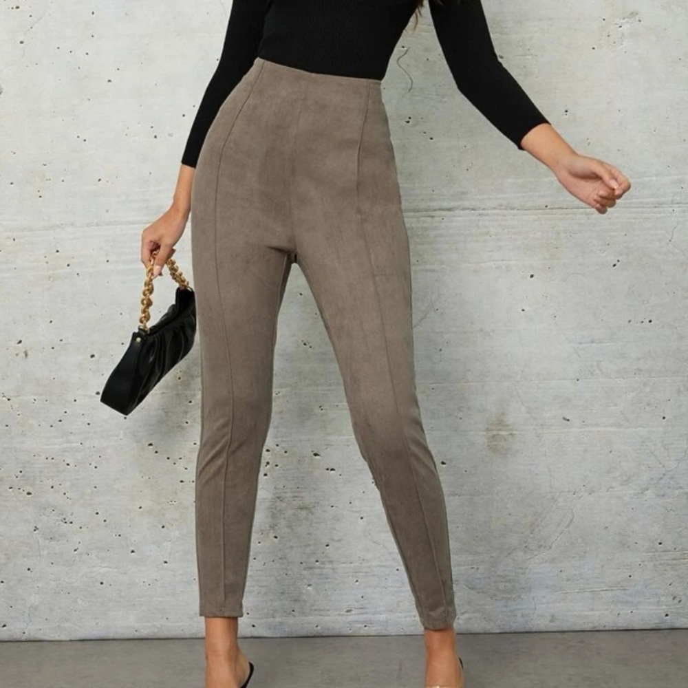 🆕High waisted cropped elegant pants